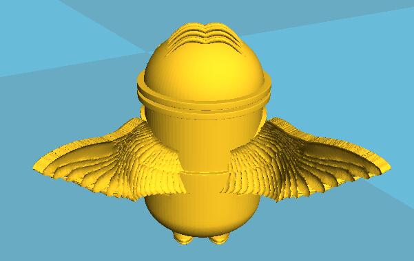3D打印動漫手辦之小黃人 3D打印動漫手辦之小黃人