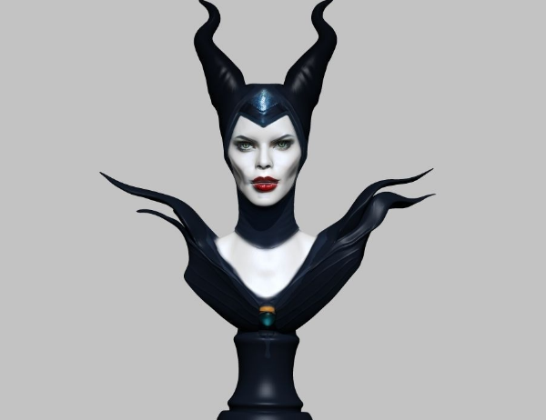 3D打印人物模型之沉睡魔咒瑪琳菲森 3D打印人物模型之沉睡魔咒瑪琳菲森