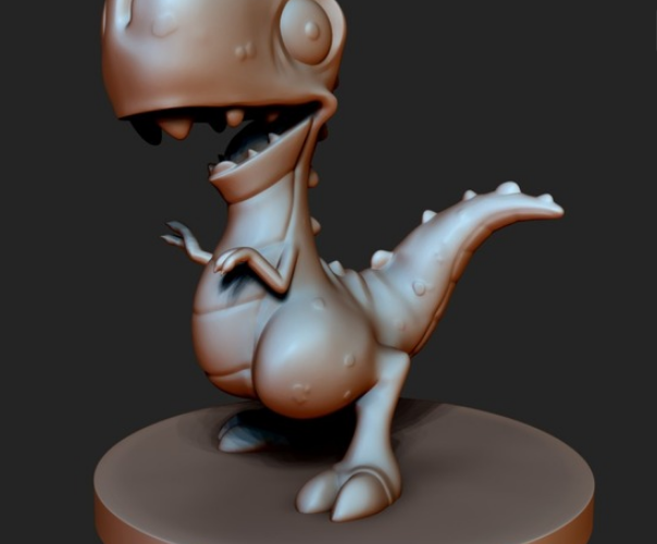 3D打印動漫手辦之恐龍 3D打印動漫手辦之恐龍