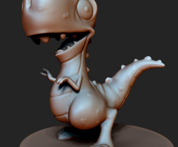 3D打印動漫手辦之恐龍 3D打印動漫手辦之恐龍