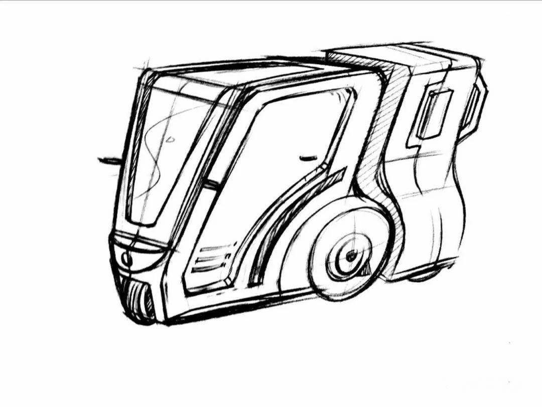 快遞小車手板模型 快遞小車手板模型